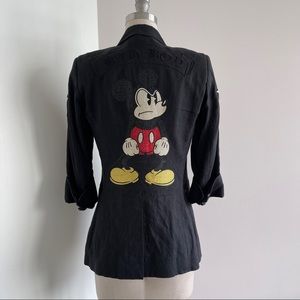 Philipp Plein Mickey Mouse blazer black S